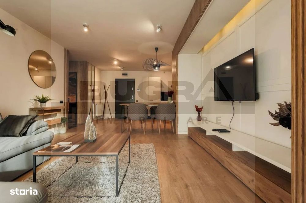 Apartament de 2 camere, 55mp, parcare, modern, Scala Center — fotografia 3
