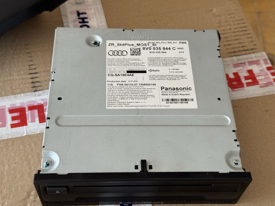 Навигация Меди MMI Mib 1 Audi A3 S3 8V