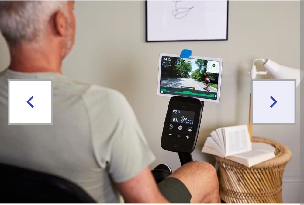 Bicicleta profesională electrică orizontală fitness - Transport inclus