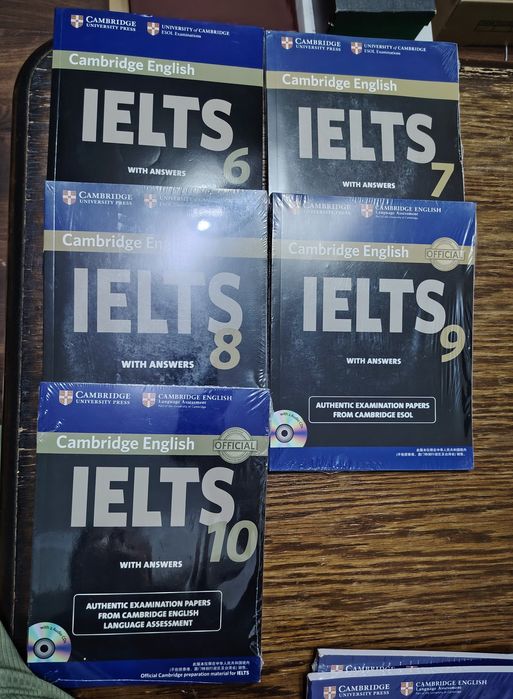 Продам книги для подготовки к IELTS (Cambridge)
Официальные сборники т