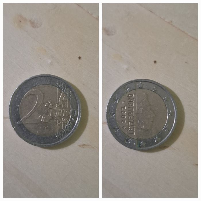 Люксембург 2 евро 2002