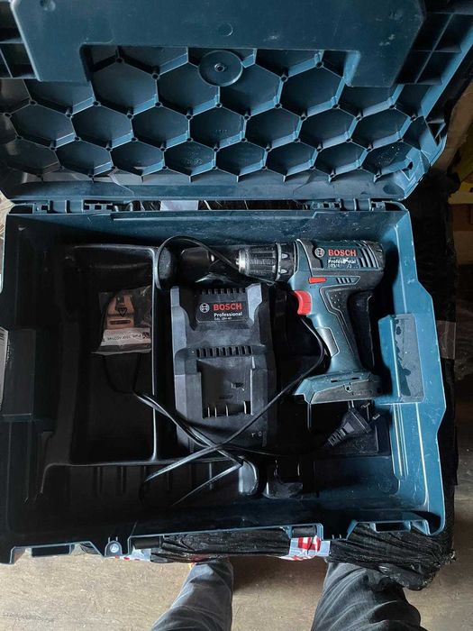 Filetanta Bosch Professional GSB 18 V-55, in cutie - pentru piese