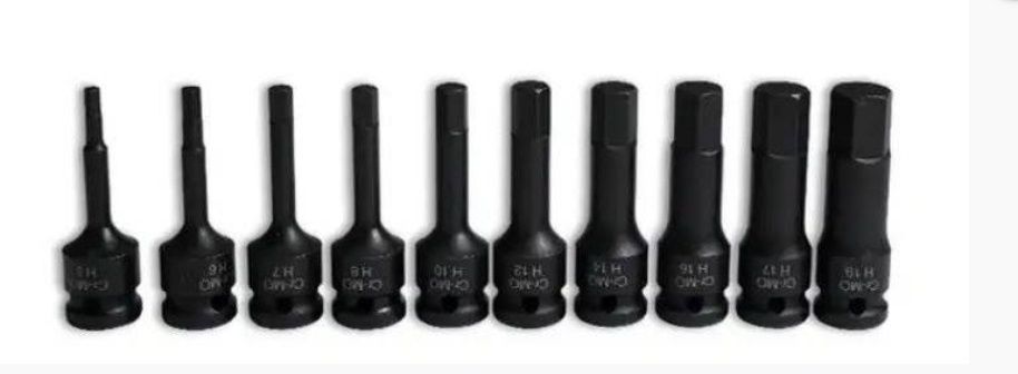Set biti torx M H T  impact stelate spline M4-M16 1/2"