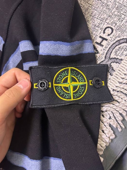 Кофта Stone Island × Supreme, размер XL