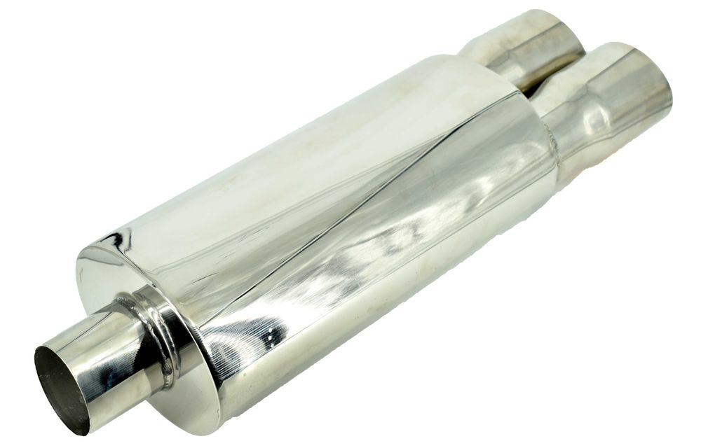 Toba sport universala INOX 2iesiri [calitate garantata] sunet deosebit