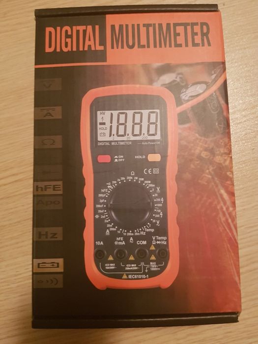 Peakmeter PM64 термосонда HFE на транзистори