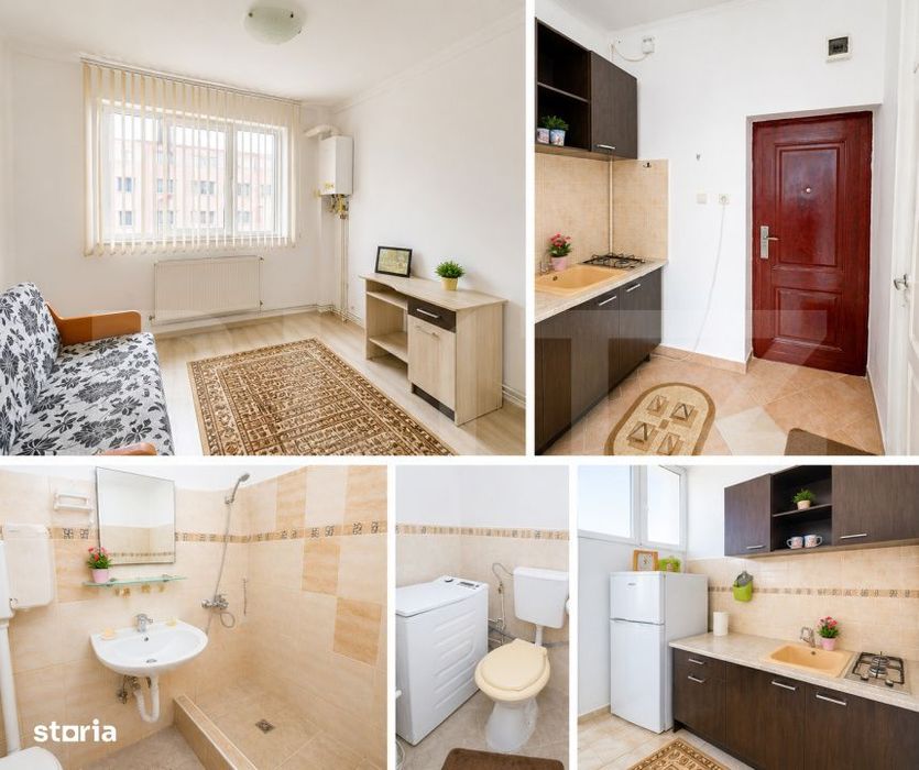 Garsoniera 21 mp | Tractorul | Ideala pentru investitie sau locuit