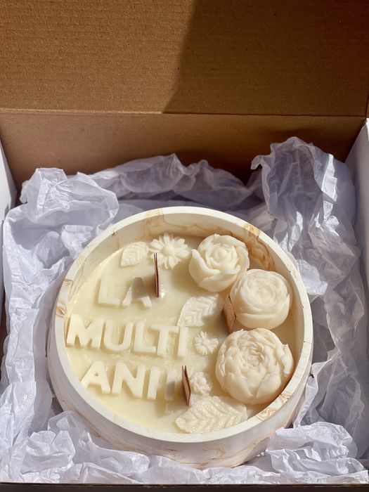 Lumanari in recipient ceramic PERSONALIZABILE