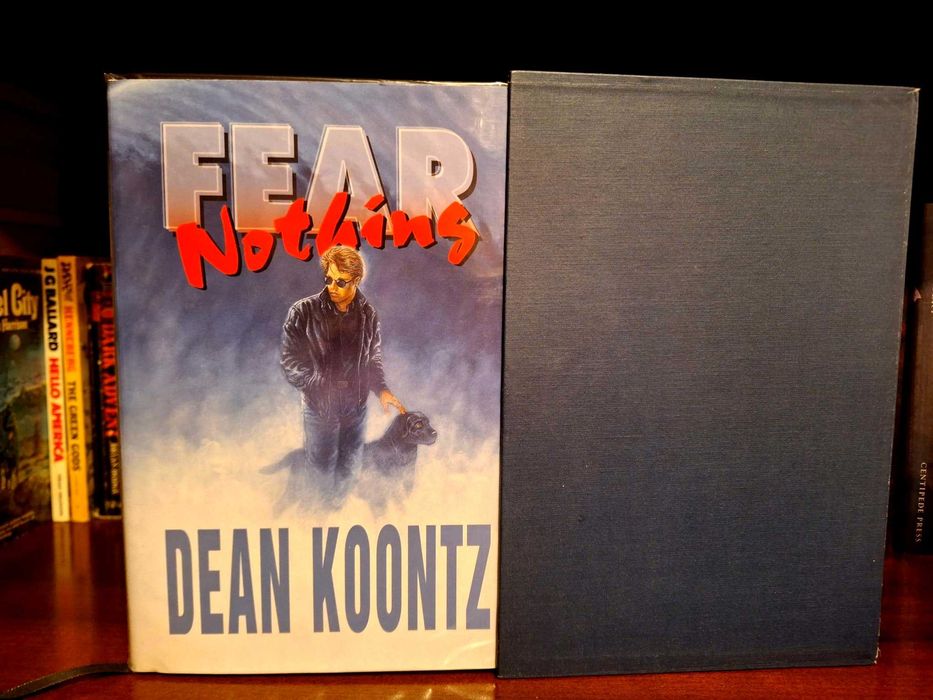 FEAR NOTHING Dean Koontz, Editie Limitata, Signed, Cemetery Dance RARE