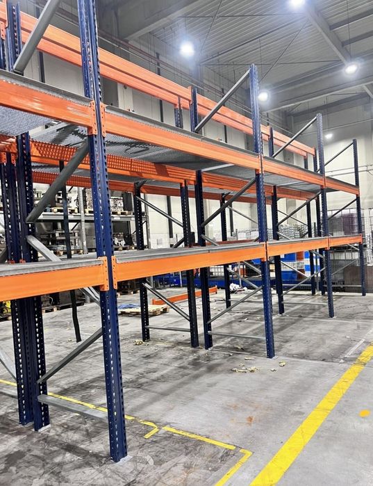 Rafturi metalice industriale depozitare 44x9