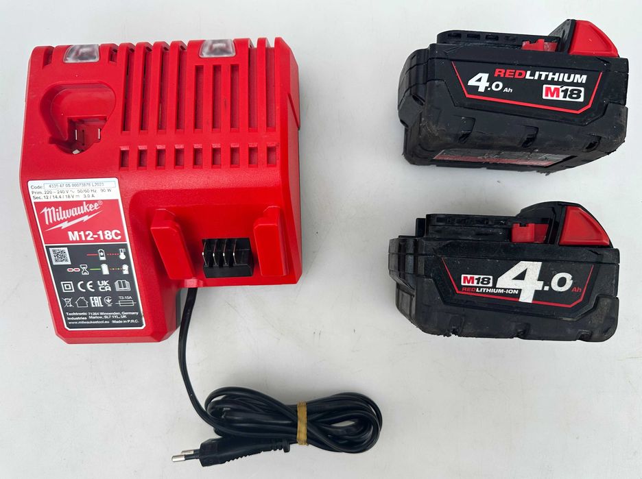Milwaukee M18 CHX - Безчетков акумулаторен перфоратор 2x18V 4.0Ah