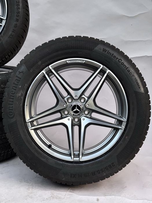 Оригинални джанти 19 цола AMG със зимни гуми  ml gl gle