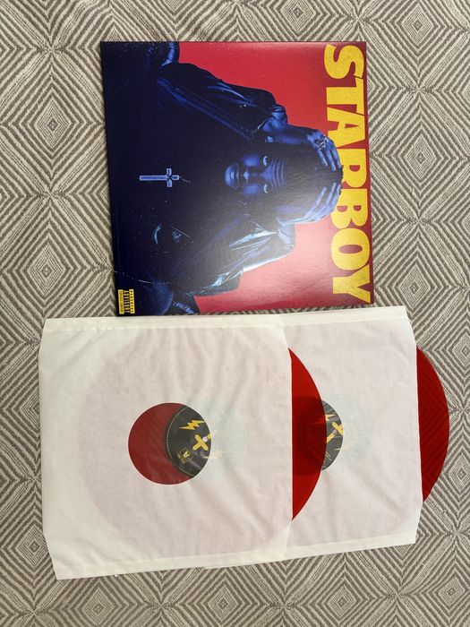 Starboy rare red vinyl 2016 release