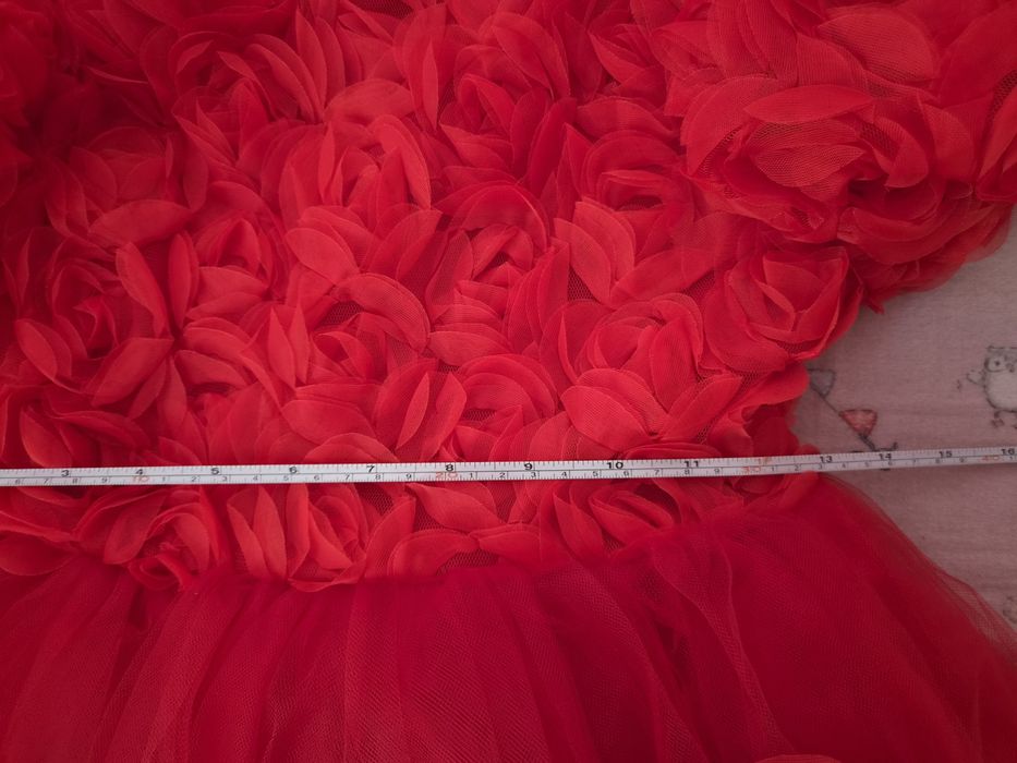 Rochie seară fete ZEYA MODA kids Trendyol Roșie, NOUĂ (fără etichetă)