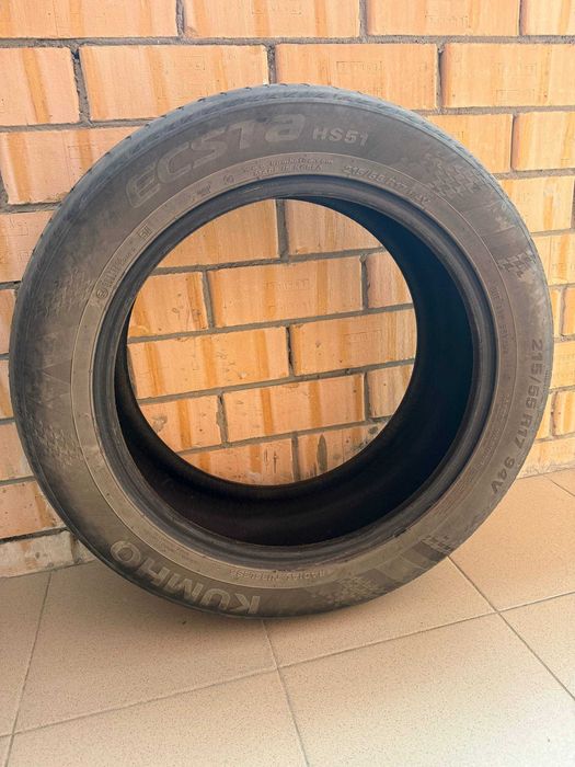 Летние шины б/у размер 17