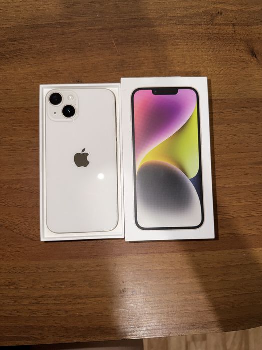 Продам iPhone 14 128 GB Starlight отличное состояние