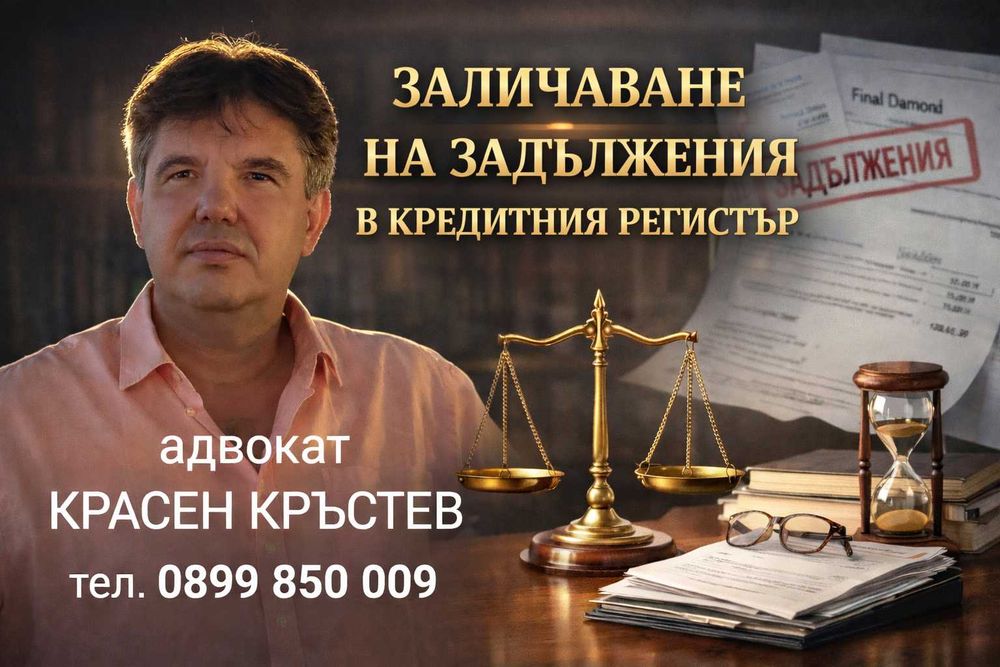 Адвокат КРАСЕН КРЪСТЕВ. Русскоязычный адвокат в Болгарии. Дела.