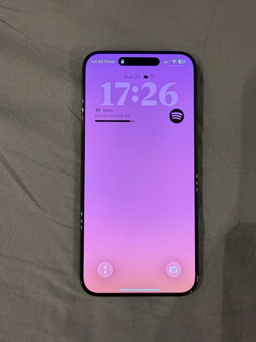 iPhone 15 pro max 256 gb, син цвят