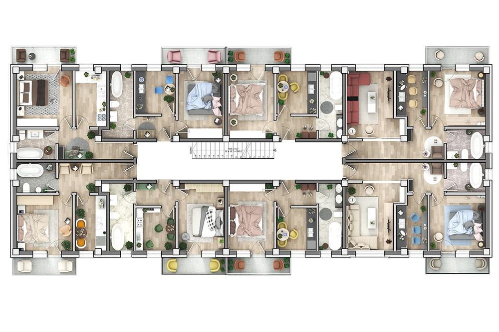 Capat CUG Apartament  1 camera 34m curte intabulata  25m