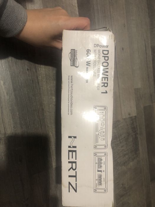 Автомобилен усилвател (амплифаер) - Hertz DPower 1