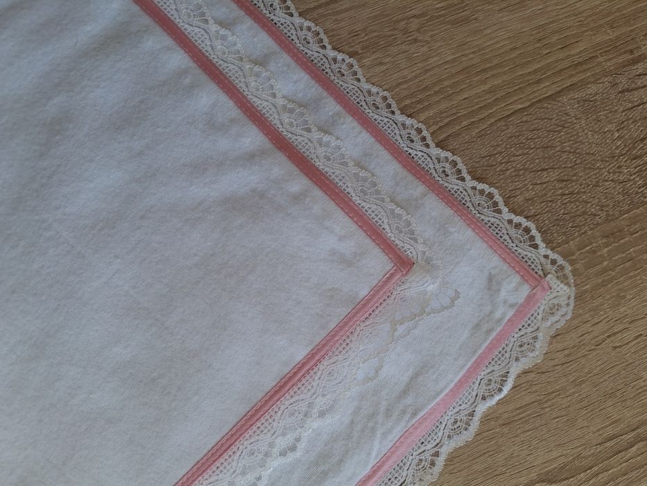 Луксозна бебешка бархетна двупластова пелена за новородено  100%памук