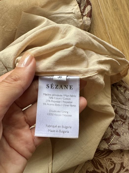 Sezane Рокля, кафява, S 36