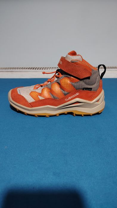 LOWA Maddox Pro GTX Mid Vr Jr ghete copii, mărimea 33, interior 20,5 cm.
