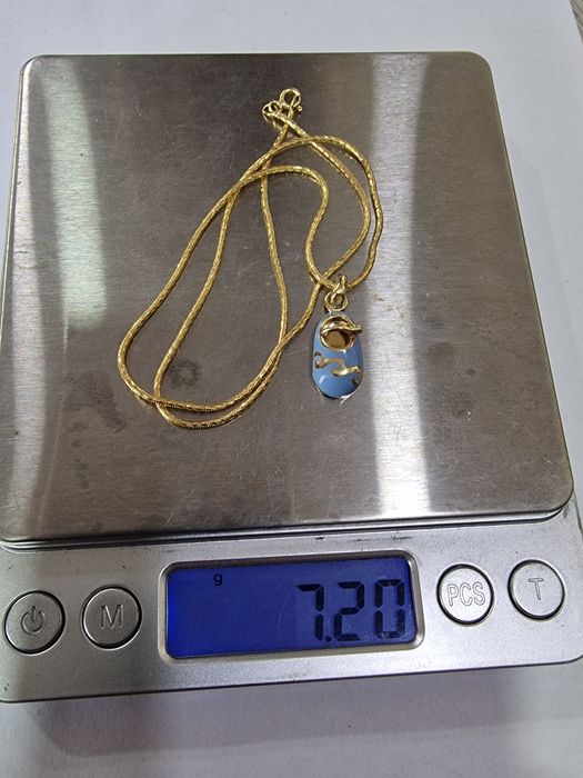 Златно колие  14к  585 /7.2гр