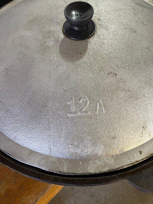 Чугунный казан 12 литров