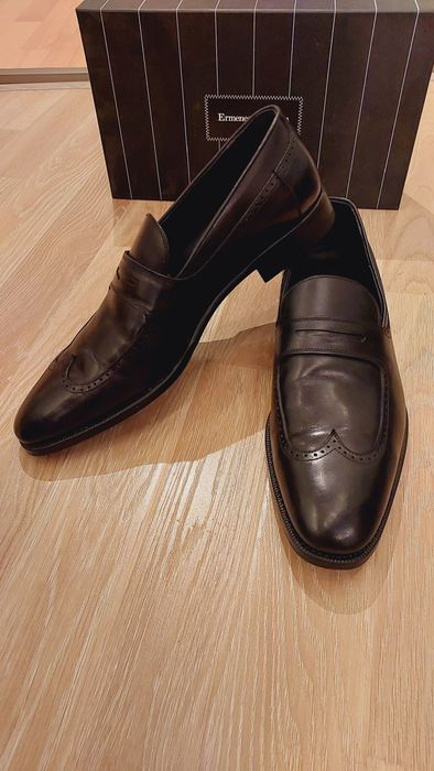 Продам мужские туфли Zegna, не новые.