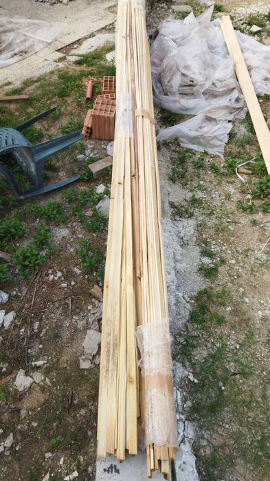 Кофражни греди 8 х 10 см  + 70 бр бетонови блокчета