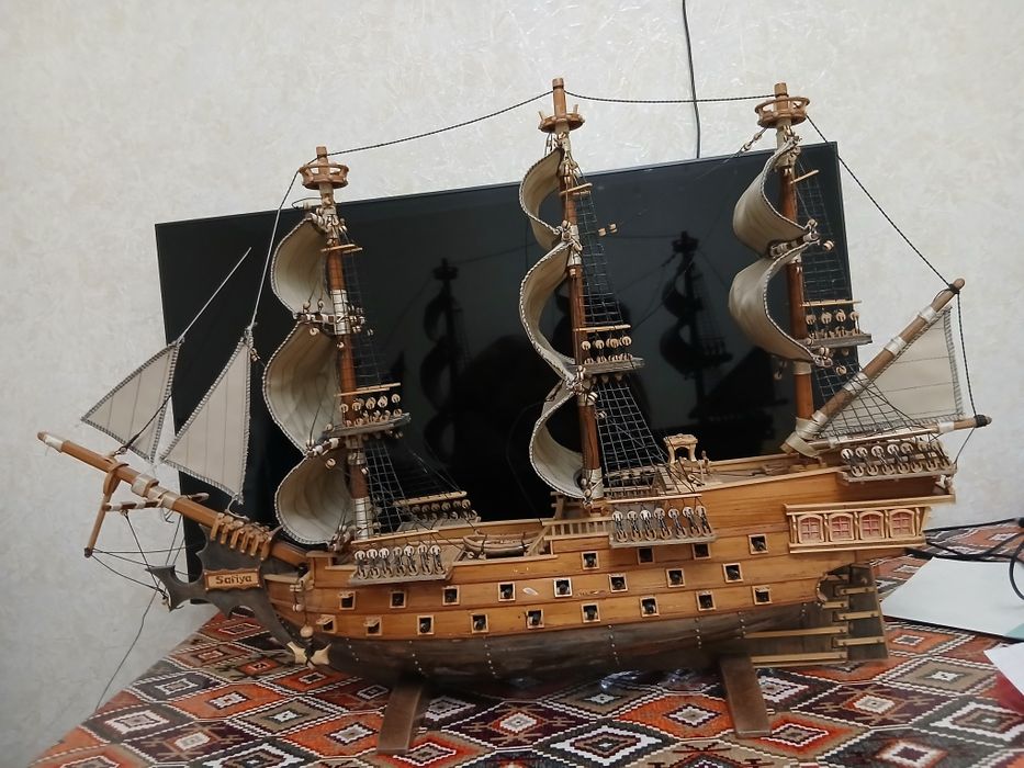 Корабль ручной работы