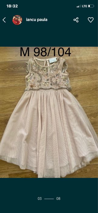 Rochii fetita M 98/104 La lot