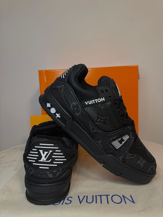 Adidasi Louis Vuitton full Black Model Premium