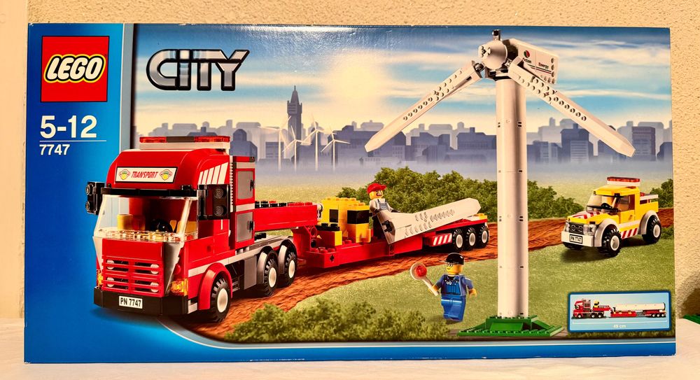 LEGO City 7747 Wind Turbine Transport (sigilat)