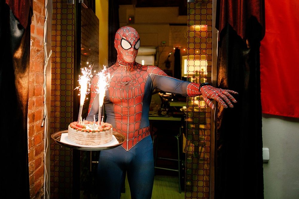 Человек-Паук на выезд! Spiderman! Супер праздник всего от 10 000 тг!