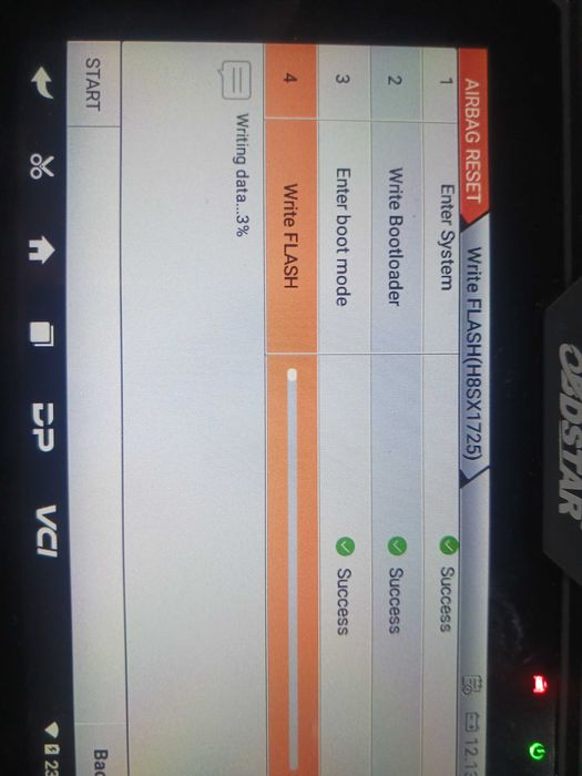 airbag reset(CRASHDATA)