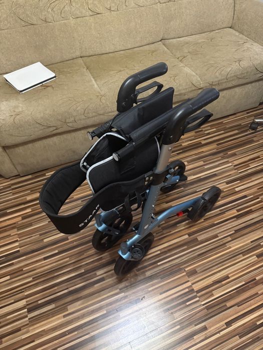 Cadru rulant din aluminiu cu suspensie batrani dizabilitati (ca nou)