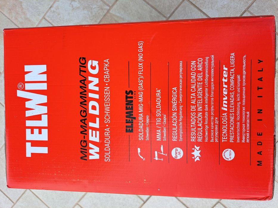 Aparat de sudura Telwin Maxima 200 Synergic MIG-MAG/MMA/TIG Cod:816087