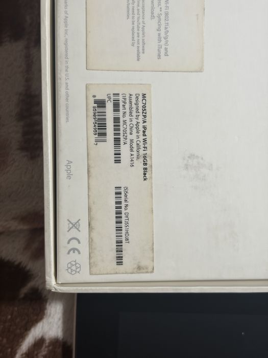 iPad 3-го поколения (модель A1416, 16 GB)