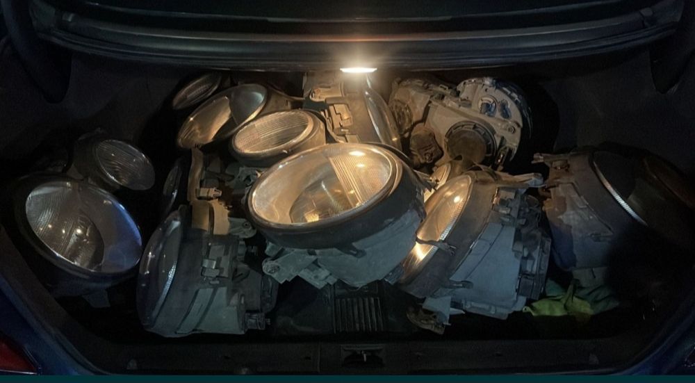 Мерседес 210 лупарик фары