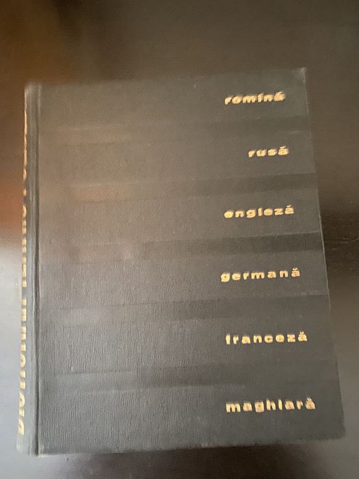 Dictionar tehnic poliglot (romana, rusa, engleza, germana,