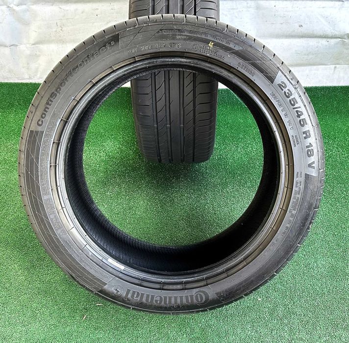 2бр 235/45r18 CONTINENTAL ContiSportContact5 летни