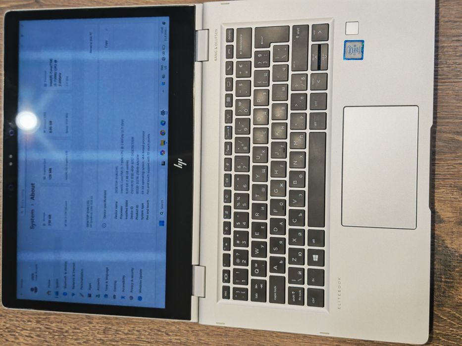 HP Elitebook x360 1030 G2-i5-7300U 8GB RAM 256 GB SSD