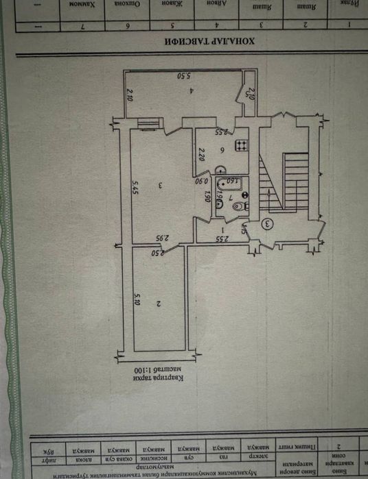 Квартира продаётся массив Кушбеги мечеть 2/1/2 кирпич балкон 2*6