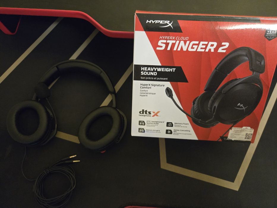 Игровые наушники HyperX Cloud Stinger 2 с микрофоном