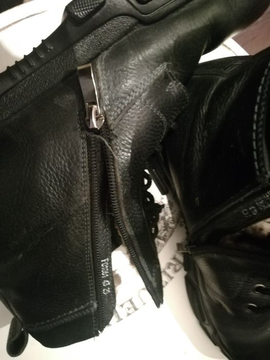 Зимние ботинки полностью натуралка