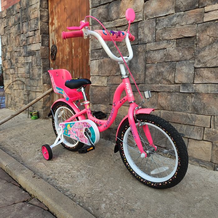 Велосипед велик для девочки Rush 16 размер. Как новый.