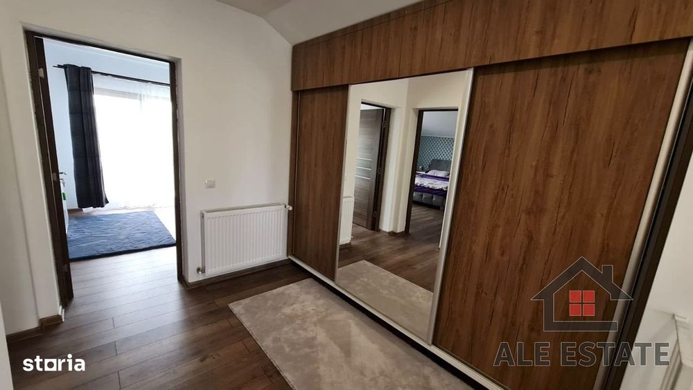 Casa ultramoderna, P+E, 4 camere, mobilata,teren 700 mp, Mihai Viteazu