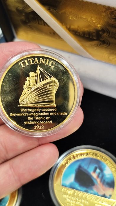 Колекция Монети /  TITANIC  24К Gold